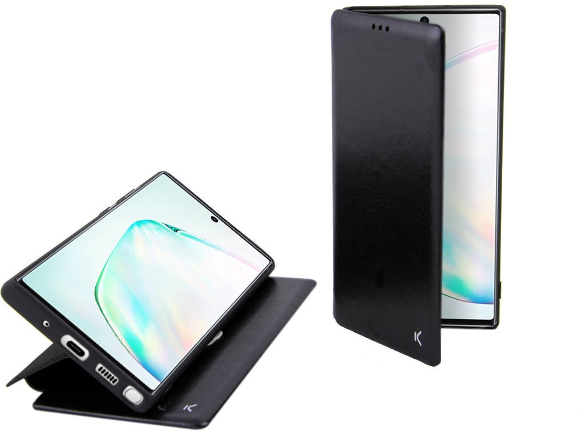 Funda Samsung Galaxy Note 10+ KSIX Folio Lite Negro