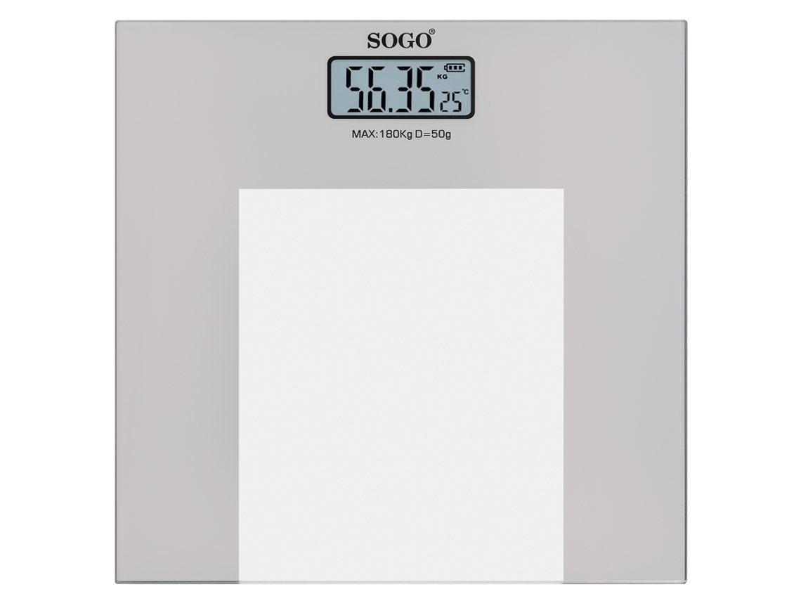 Báscula Digital SOGO BAB-SS-2905 Cinza