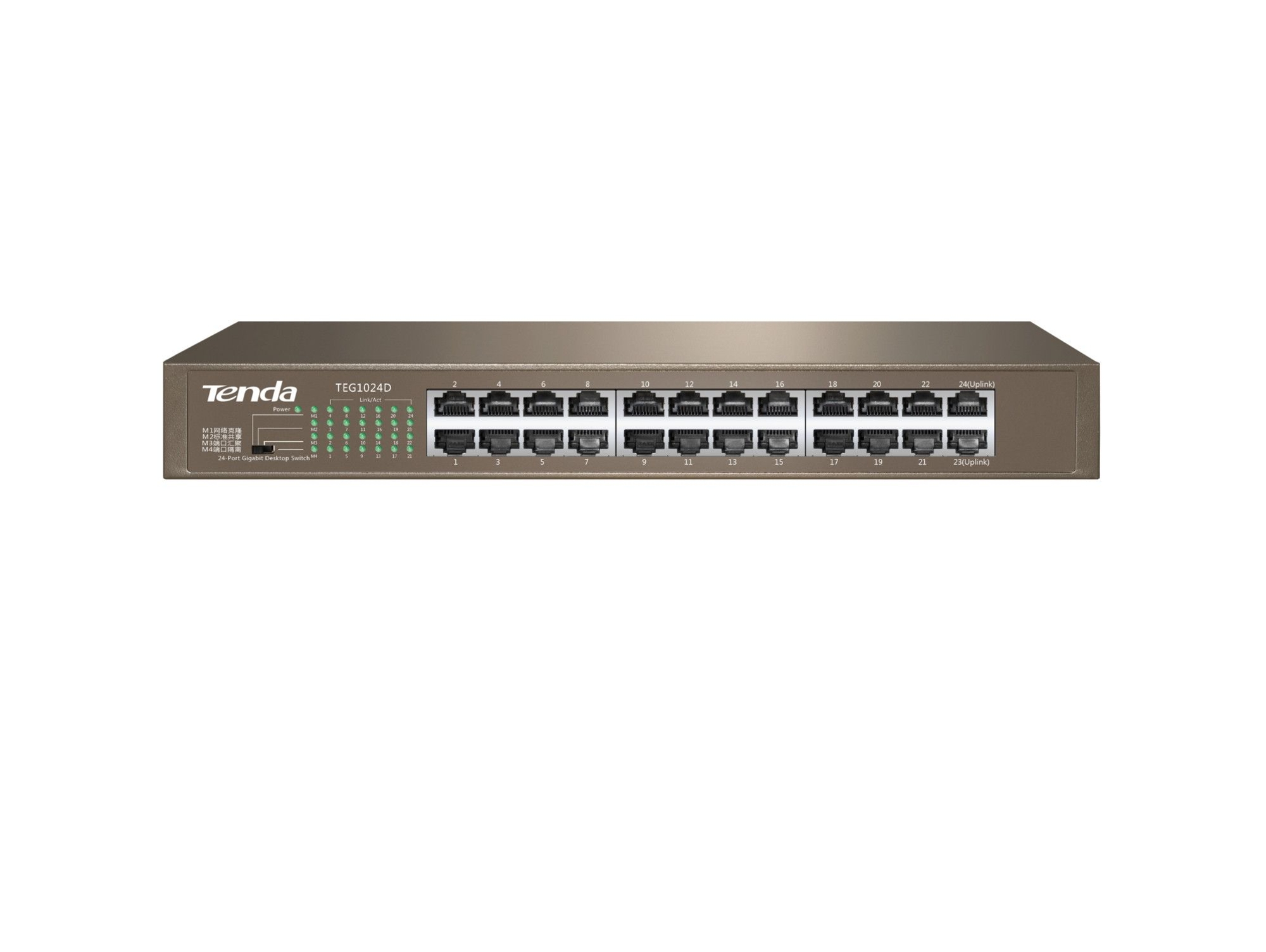 Switch de 24 puertos USB TENDA TEG1024D