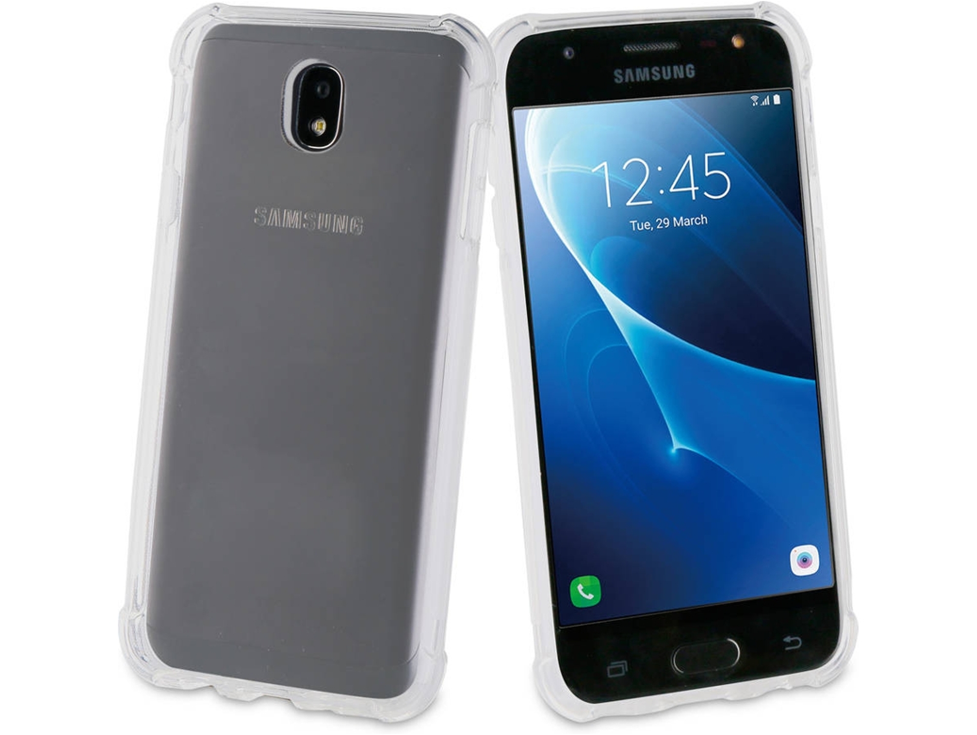 Carcasa Samsung Galaxy J7 2017 MUVIT PRO Shockproof Transparente