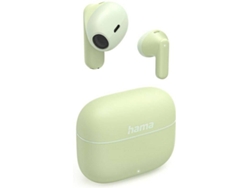 Auriculares Bluetooth HAMA Freedom Light 2 (In Ear - Micrófono - Verde)