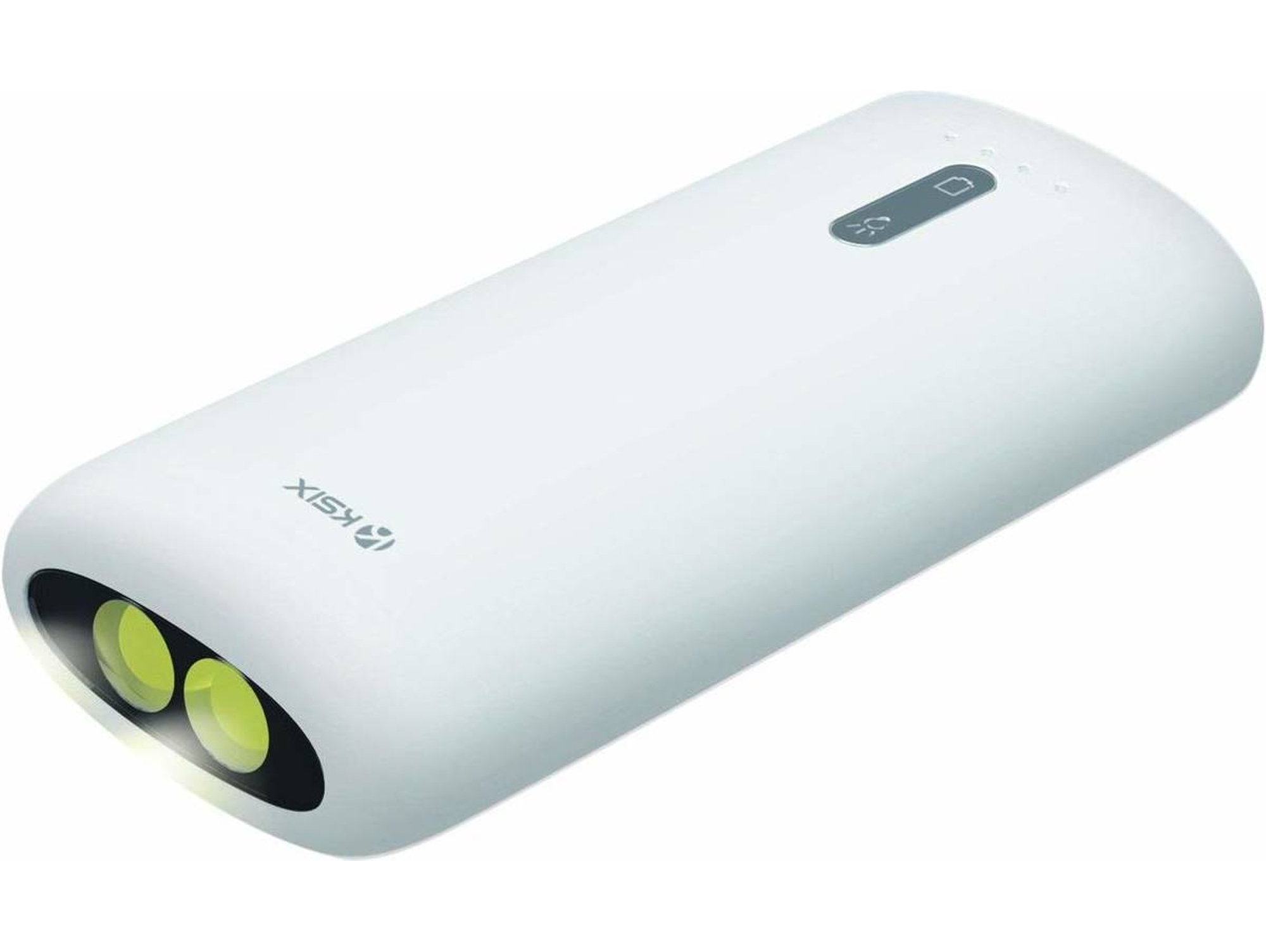 Powerbank KSIX Powerlive (4000 mAh - 1 USB - MicroUSB - Blanco)