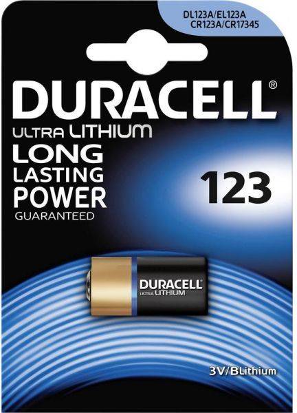 Pilas DURACELL Ultra Lithium 123