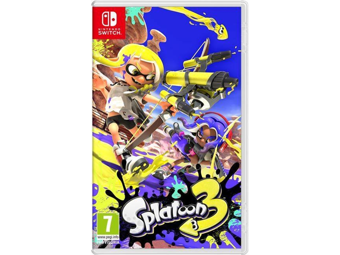Juego Nintendo Switch Splatoon 3 (Expansion Pass + 3 Meses NSO)