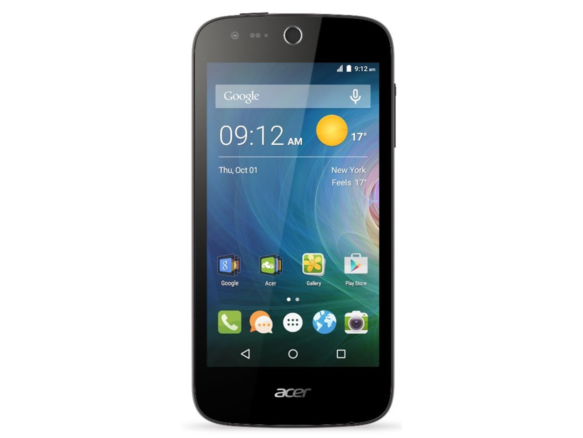 Smartphone ACER Liquid Z330 (4.5'' - 1 GB - 8 GB - Negro)