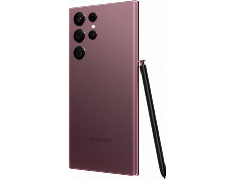 Smartphone SAMSUNG Galaxy S22 Ultra 5G (6.8'' - 12 GB - 512 GB - Burgundy)