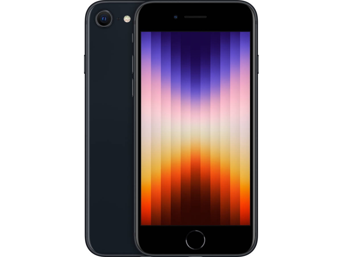 iPhone SE 2022 APPLE (4.7'' - 64 GB - Medianoche) | Worten Canarias