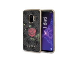 Carcasa Samsung Galaxy S9 GUESS Flower Negro