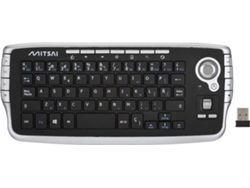 Teclado MITSAI Trackball Q400 (Inalámbrico - Español)