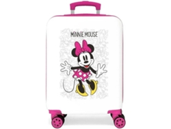 Maleta de Cabina DISNEY Minnie Enjoy The Day-W Blanco (39x58x20cm - 35L)