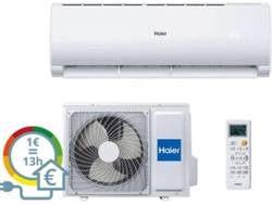 Aire Acondicionado HAIER TIDE PLUS 12 WIFI (30 m²b - 12000 BTU - Blanco)
