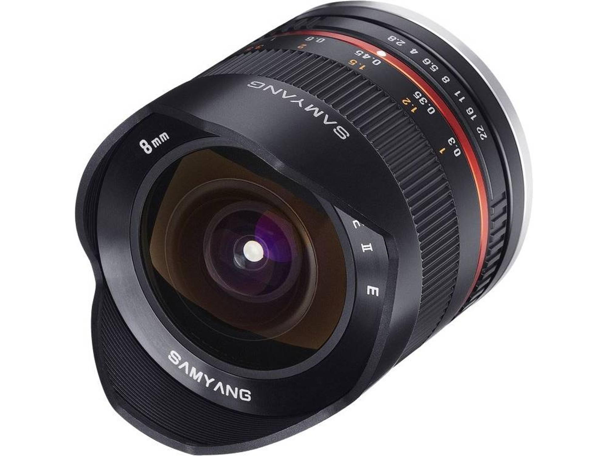 Objetivo SAMYANG 8mm F2.8 Ii ojo de pez E (Negro - Encaje: Sony E - Apertura: f/3.5 - f/22)