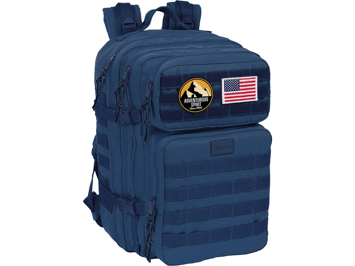 Mochila para Portátil 15.6'' SAFTA Militar Basic Marino (30 x 48 x 23 cm)