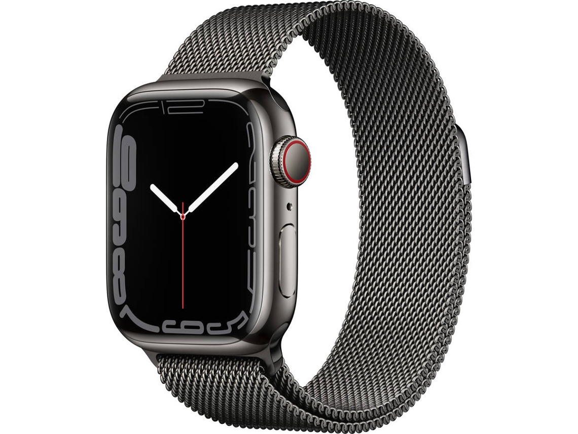 APPLE Watch Series 7 GPS+Cellular 41 mm Grafito con Pulsera Milanese Loop Grafito