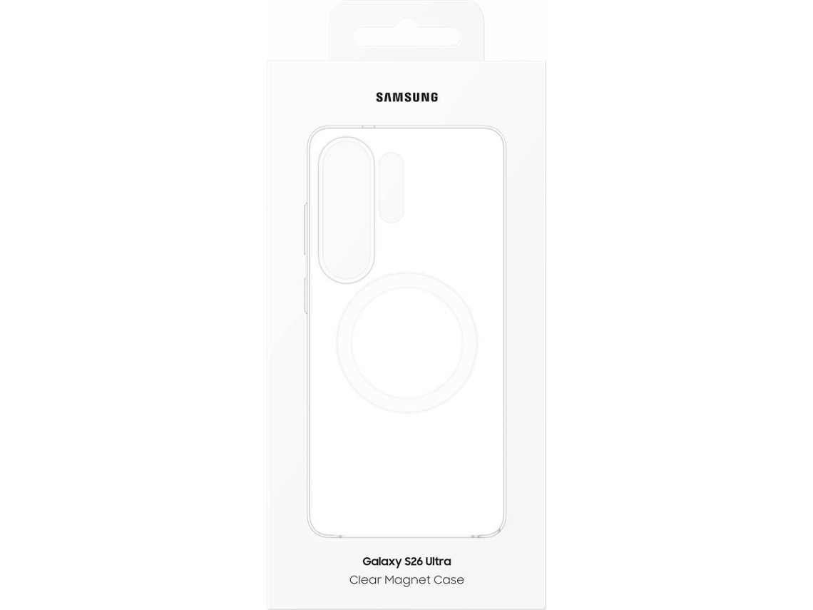 Funda SAMSUNG Magnética Galaxy S26 Ultra(Transparente)