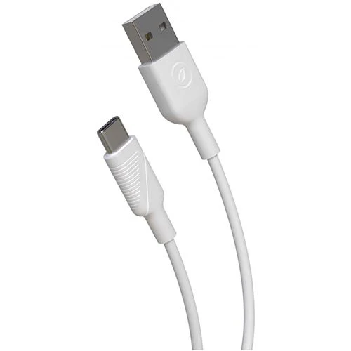 Cable MUVIT MCUSC0003 (USB - USB-C - 1.2m - Blanco)