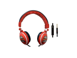 Auriculares con cable CALLATE LA BOCA LA BOCA CBAUR003 (On ear - Micrófono - Rojo)