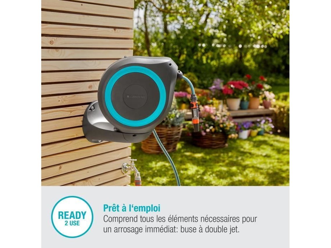 Portamanguera Automático GARDENA RollUp S 15m