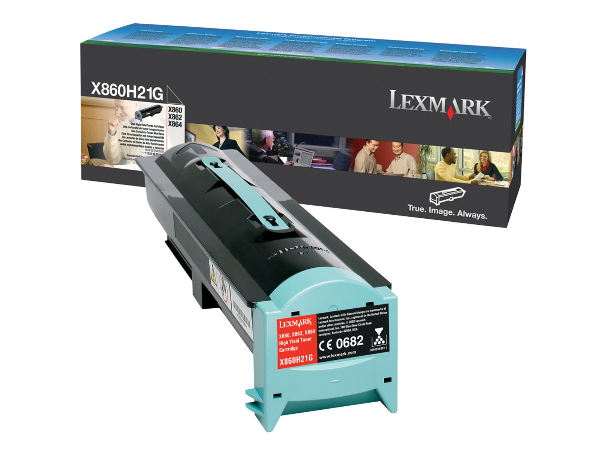 Cartucho de tóner LEXMARK X860H21G