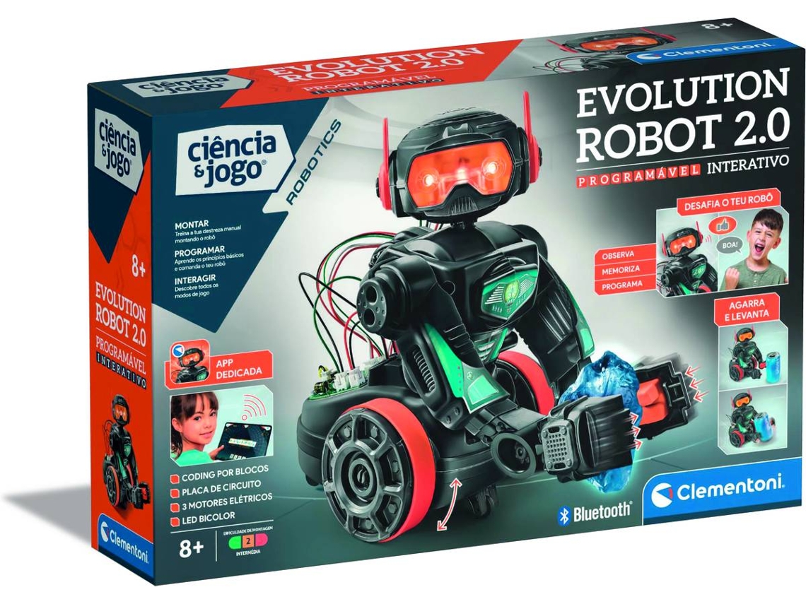 Juguete Electrónico CLEMENTONI Evolution Robot