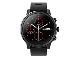 Reloj deportivo AMAZFIT 2 Stratos (Bluetooth - 5 días de autonomía - Pantalla táctil - Negro)
