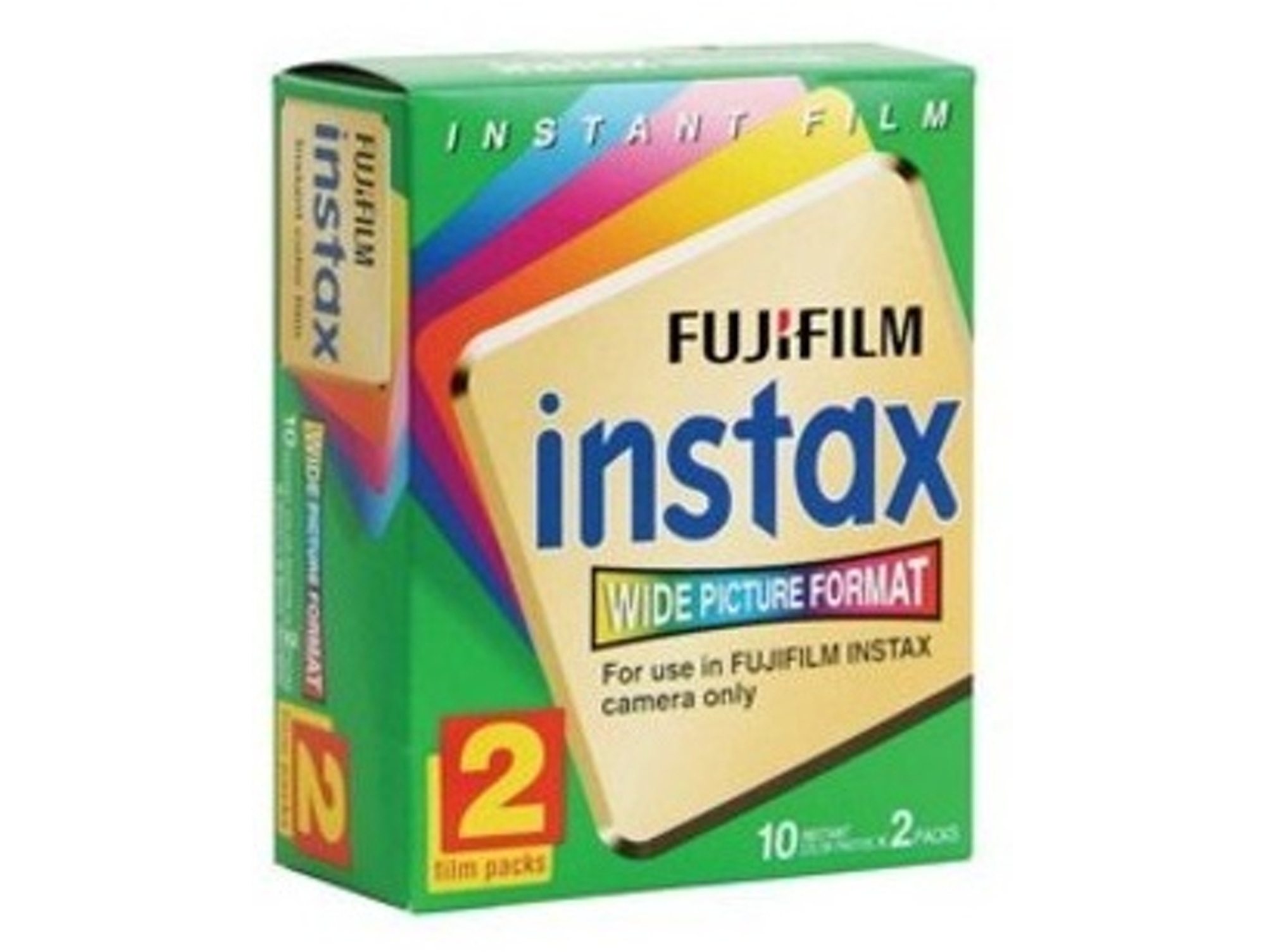 Recarga de Papel Fotográfico FUJIFILM Instax Wide 2X10