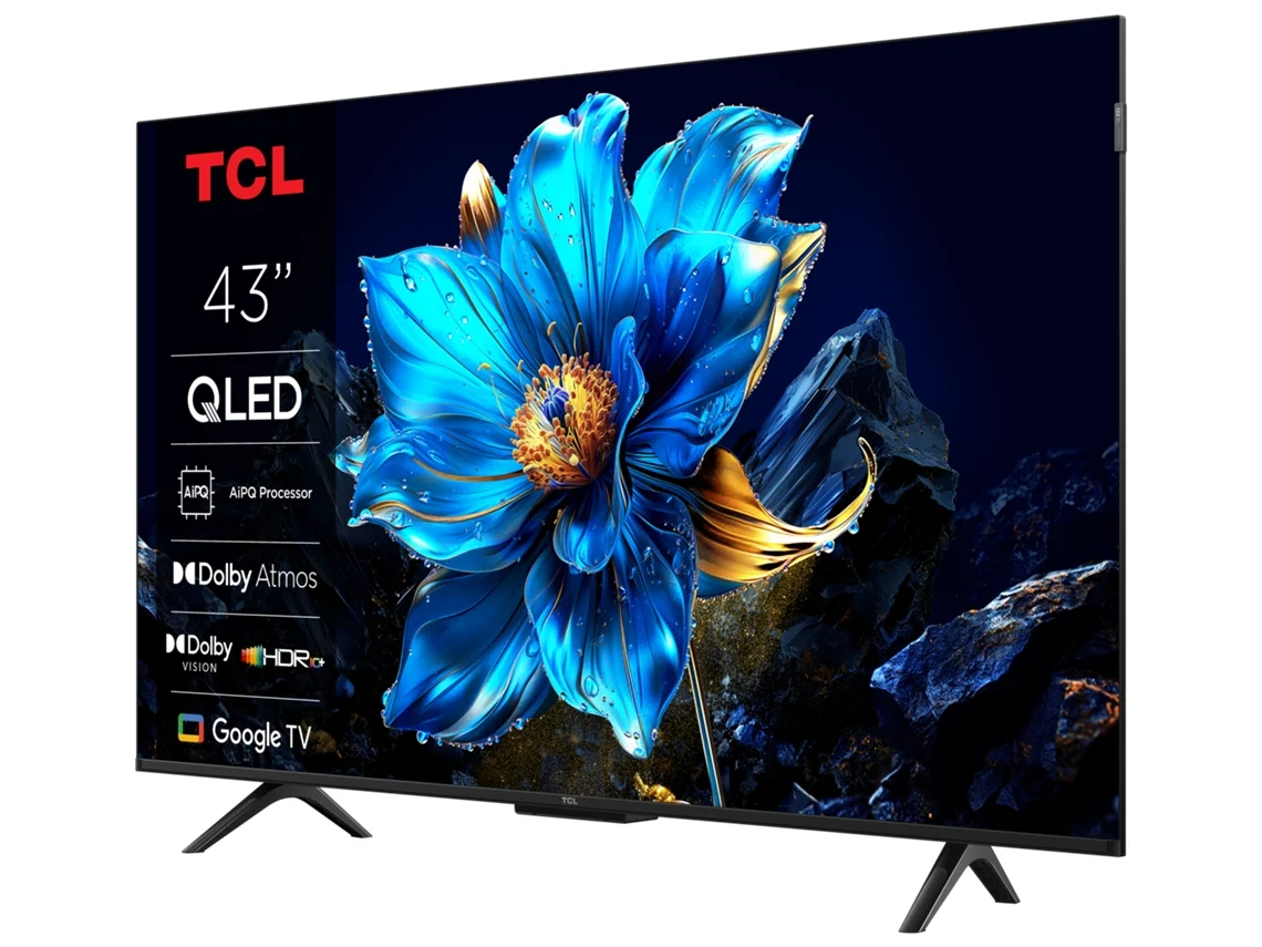 TCL 43インチ 4K スマートテレビ　43P7K TV TCL 43P7K (QLED - 43'' - 109 cm - 4K Ultra HD - Smart Tv