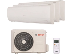 Aire Acondicionado BOSCH 5000 R32 3X1 (18+18+24 m² - 6804 Frig/h - Blanco)