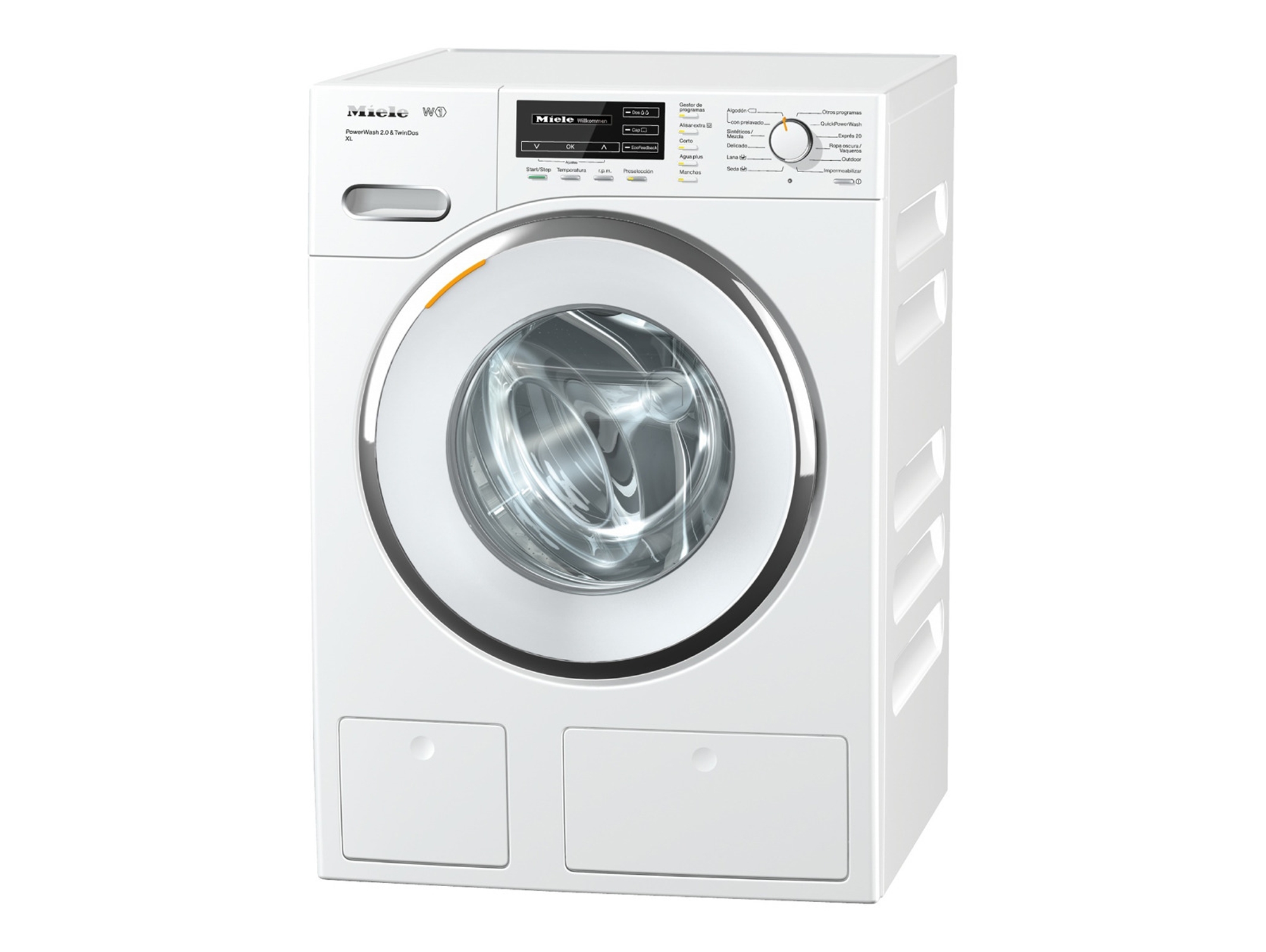 Lavadora MIELE WMH122WPS (9 kg - 1600 rpm - Blanco)