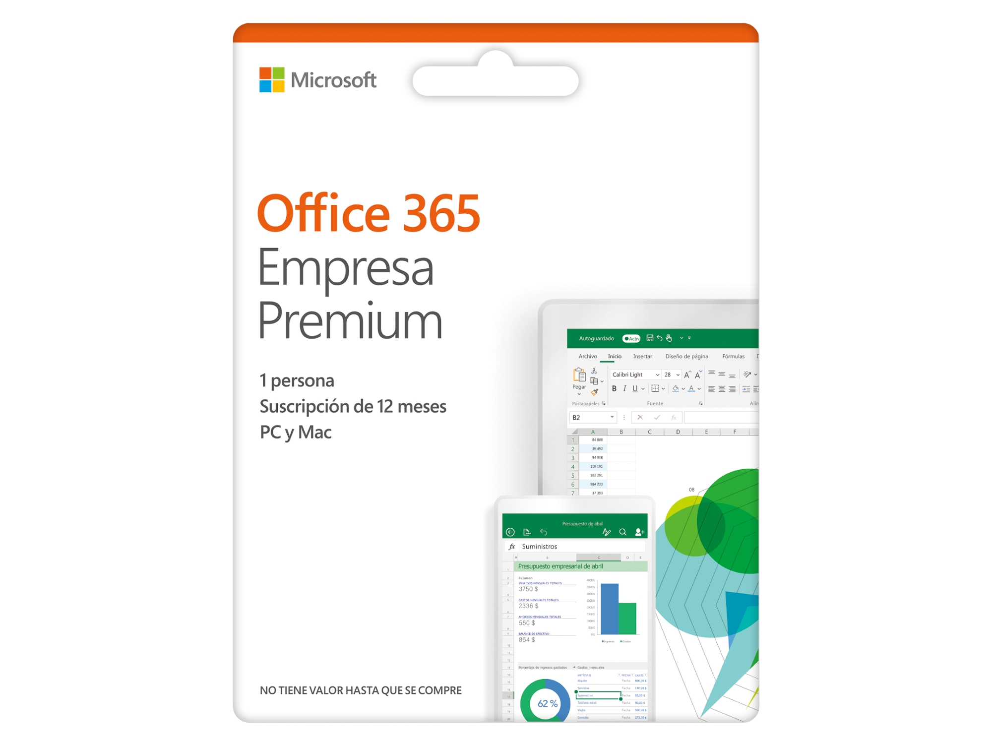 Software MICROSOFT Office 365 Business (1 Dispositivo - 1 Año - PC y Mac)