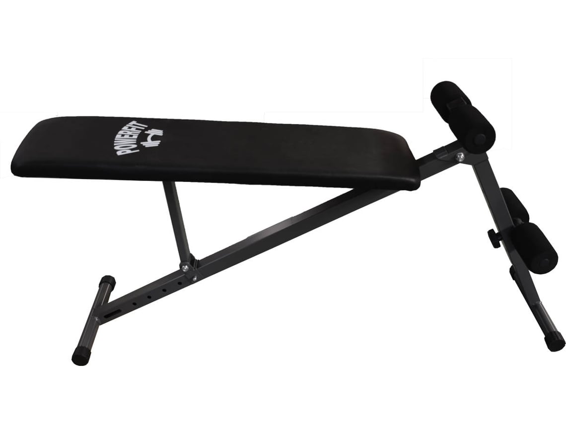 Banco de pesas ajustable POWERFIT (128 x 33,5 x 63 cm)