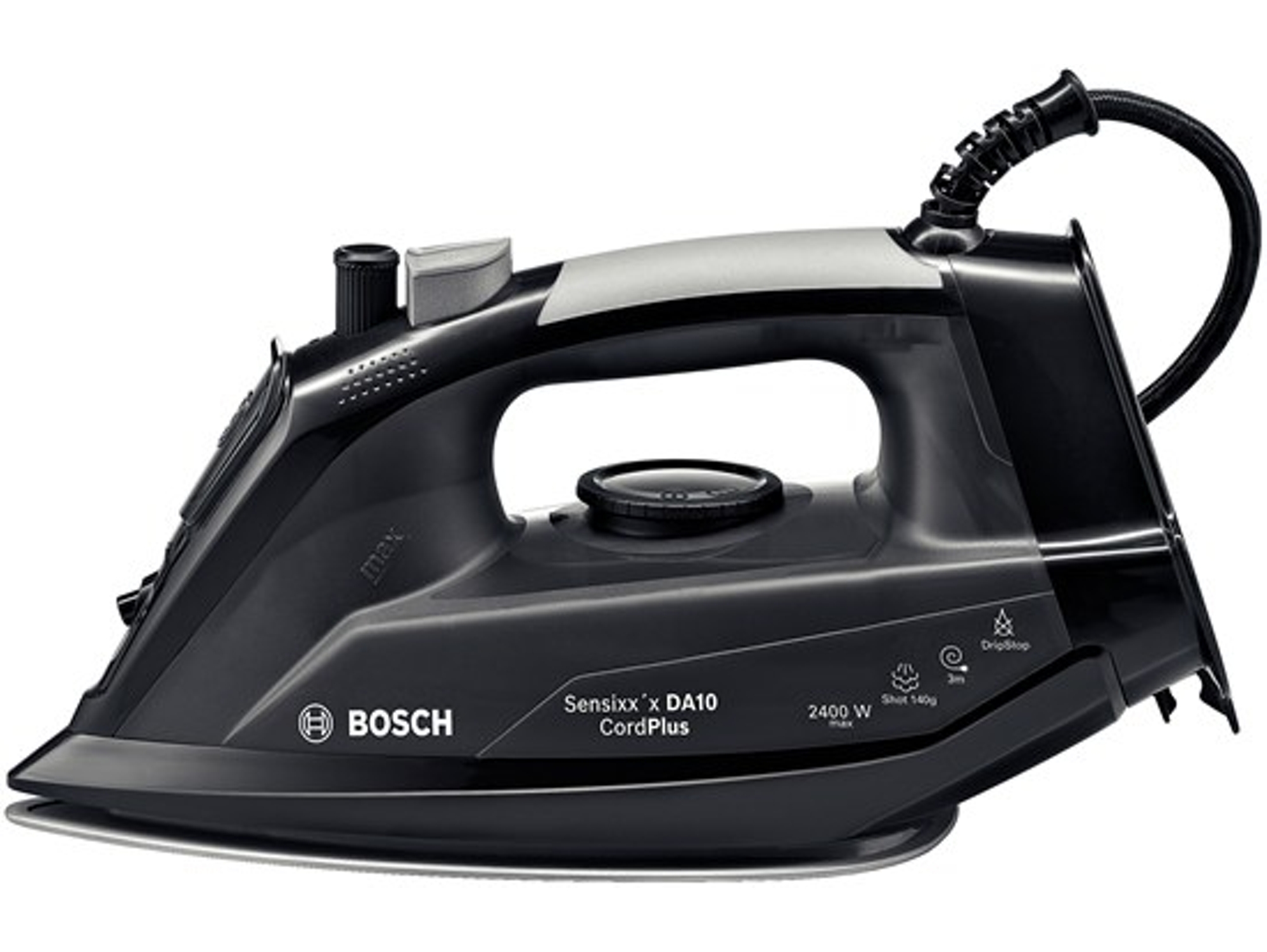 Plancha de Vapor BOSCH TDA102401C (Chorro Vapor: 140 g/min - Suela: PalladiumGlissée)