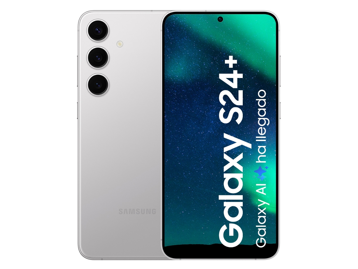 Smartphone SAMSUNG Galaxy S24+ (6.7'' - 12 GB - 256 GB - Gris Marble)