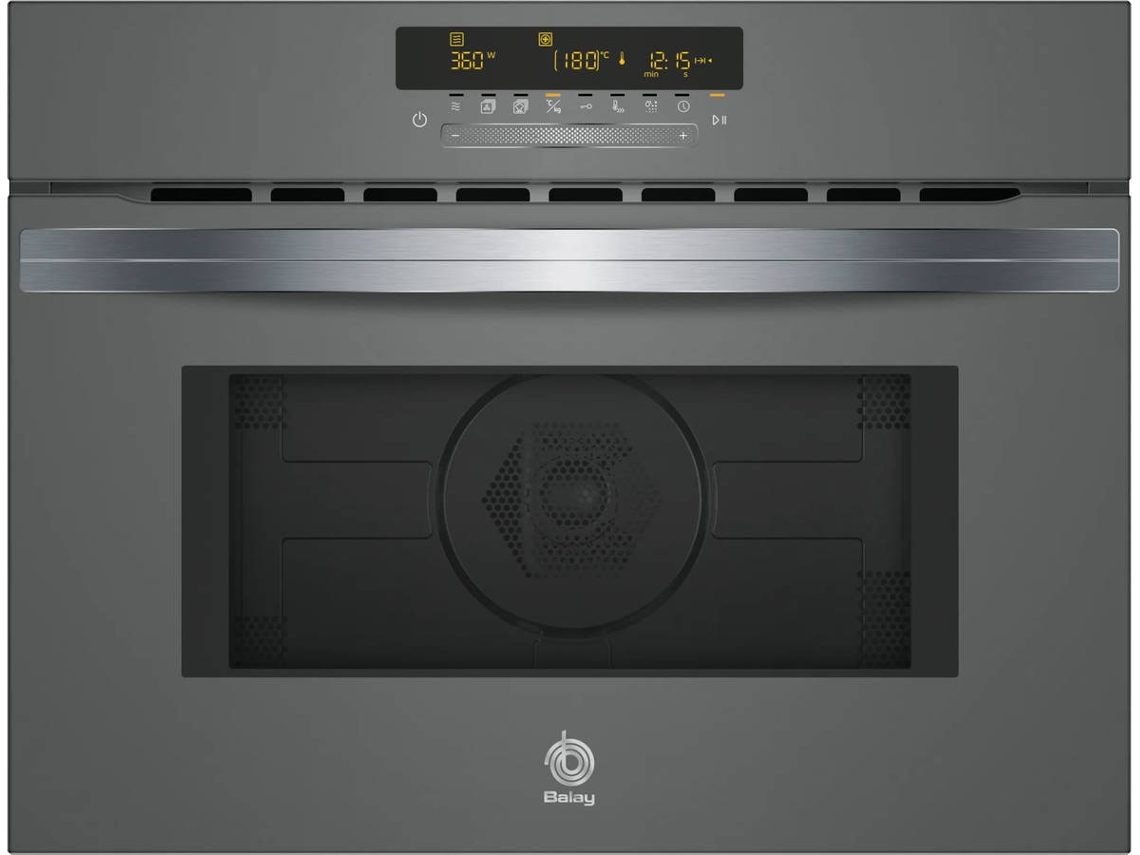 Horno Microondas Compacto BALAY 3CW5179A2 (44 L - 59.4 cm - Hidrolítico - Gris)