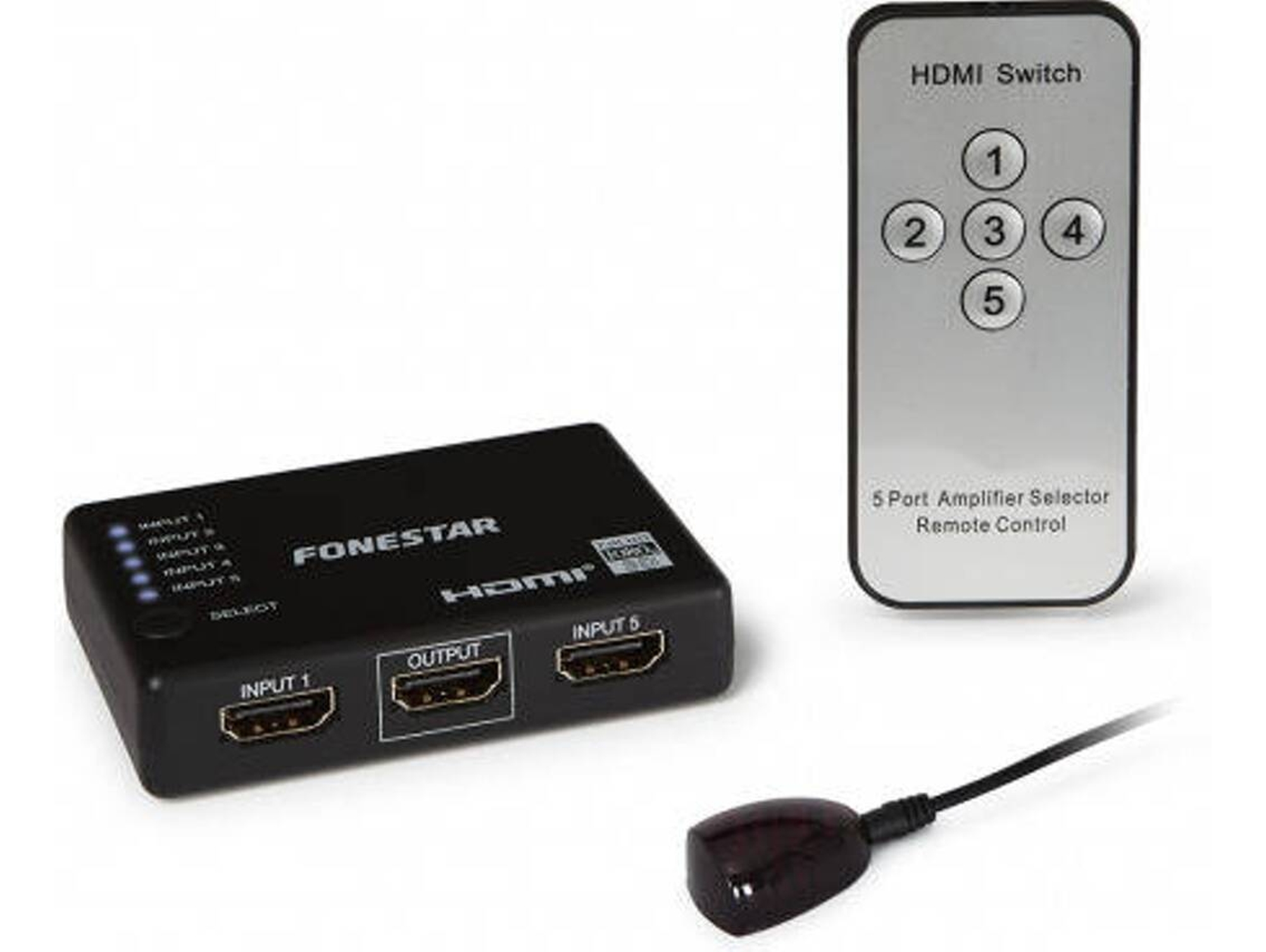 Cable HDMI FONESTAR FO-535R (HDMI - Hembra-Hembra)
