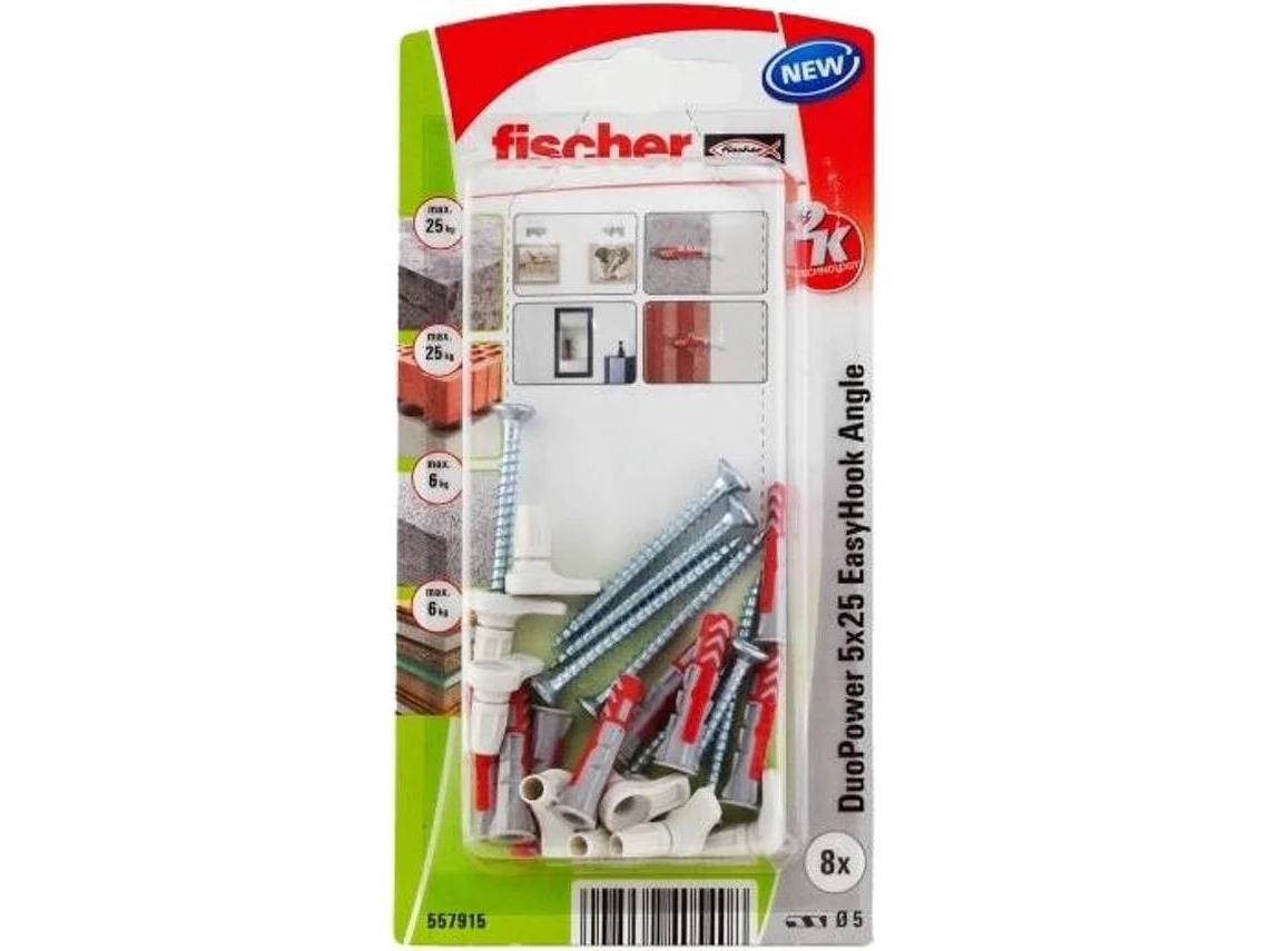 Escápula DuoPower 5x25 EasyHook FISCHER 8K (NV)