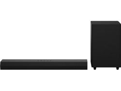Soundbar LG S30A (2.1 Canales - 140 W - Subwoofer Inalámbrico - Preto)
