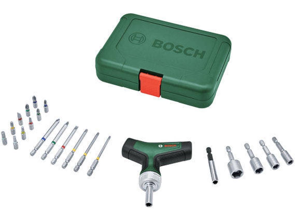 Puntas para destornilladores de carraca BOSCH (22 piezas)