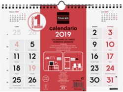 Calendario FINOCAM Talkual 2018/2019 (15.5 x 21 x 0.5 cm - Vista: Mensal)