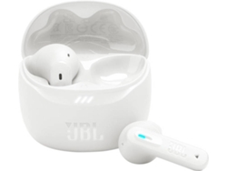Auriculares Bluetooth True Wireless JBL TUNE FLEX 2 (In Ear - Micrófono - Noise Cancelling - Blanco)