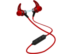 Auriculares Bluetooth SBS Sport Magnetic (In Ear - Micrófono - Rojo)