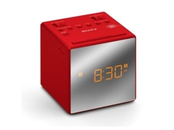 Radio Despertador SONY ICF-C1TR.CED (Rojo - digital - AM/FM - Alarma Doble - Función Snooze)