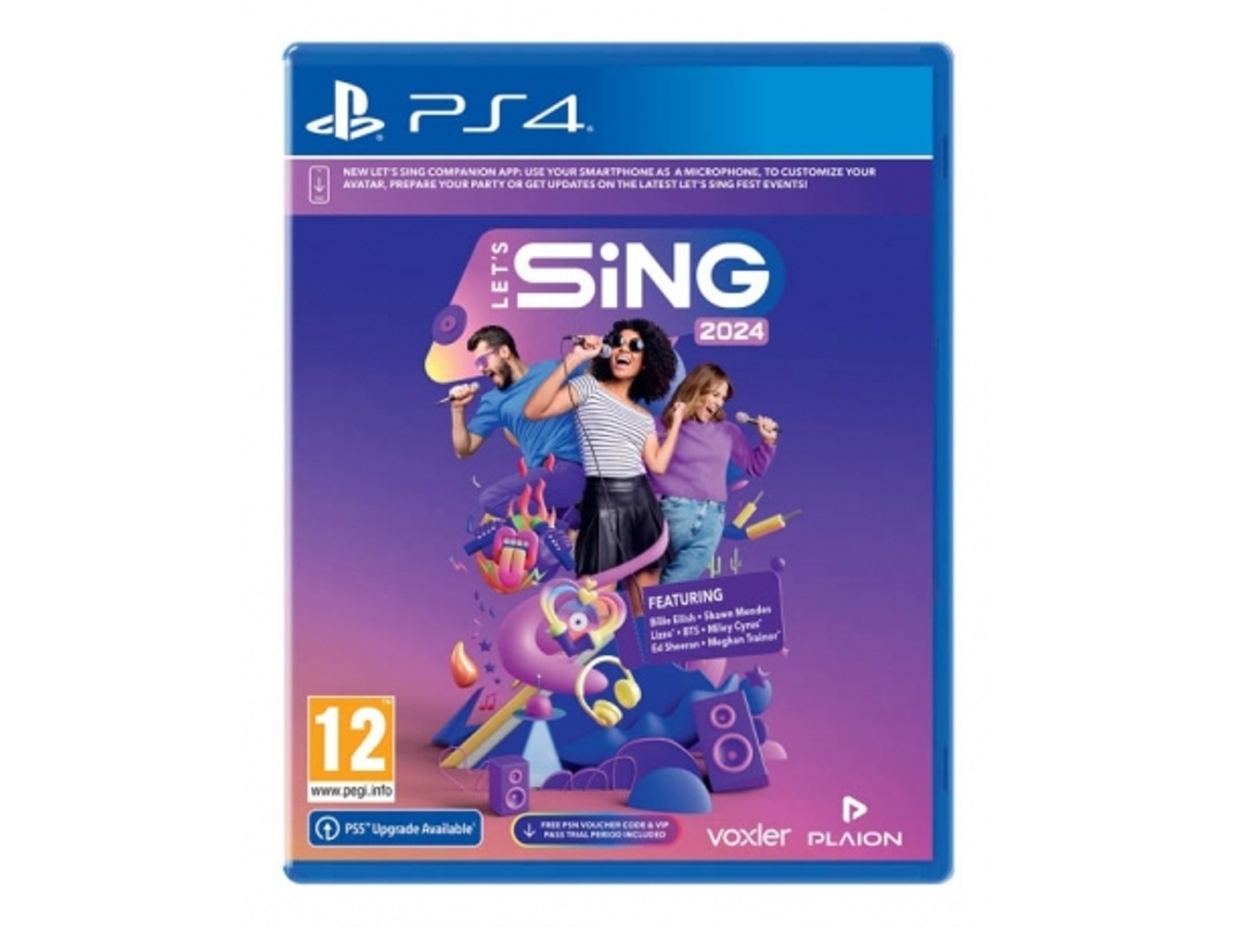 Juego PS4 Let'S Sing 2024