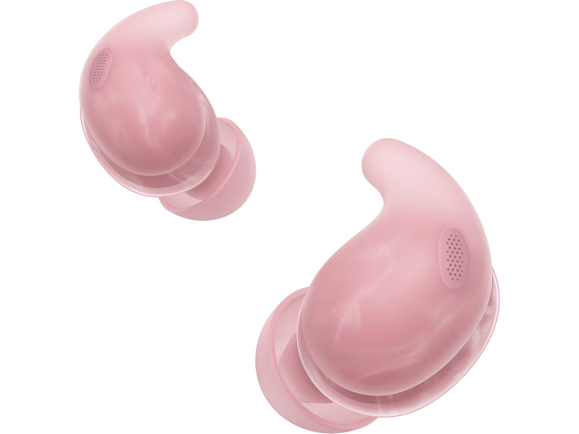 Auriculares Bluetooth True Wireless SONY LinkBuds Fit WF-LS910 (In Ear - Microfone - Noise Cancelling - Rosa)
