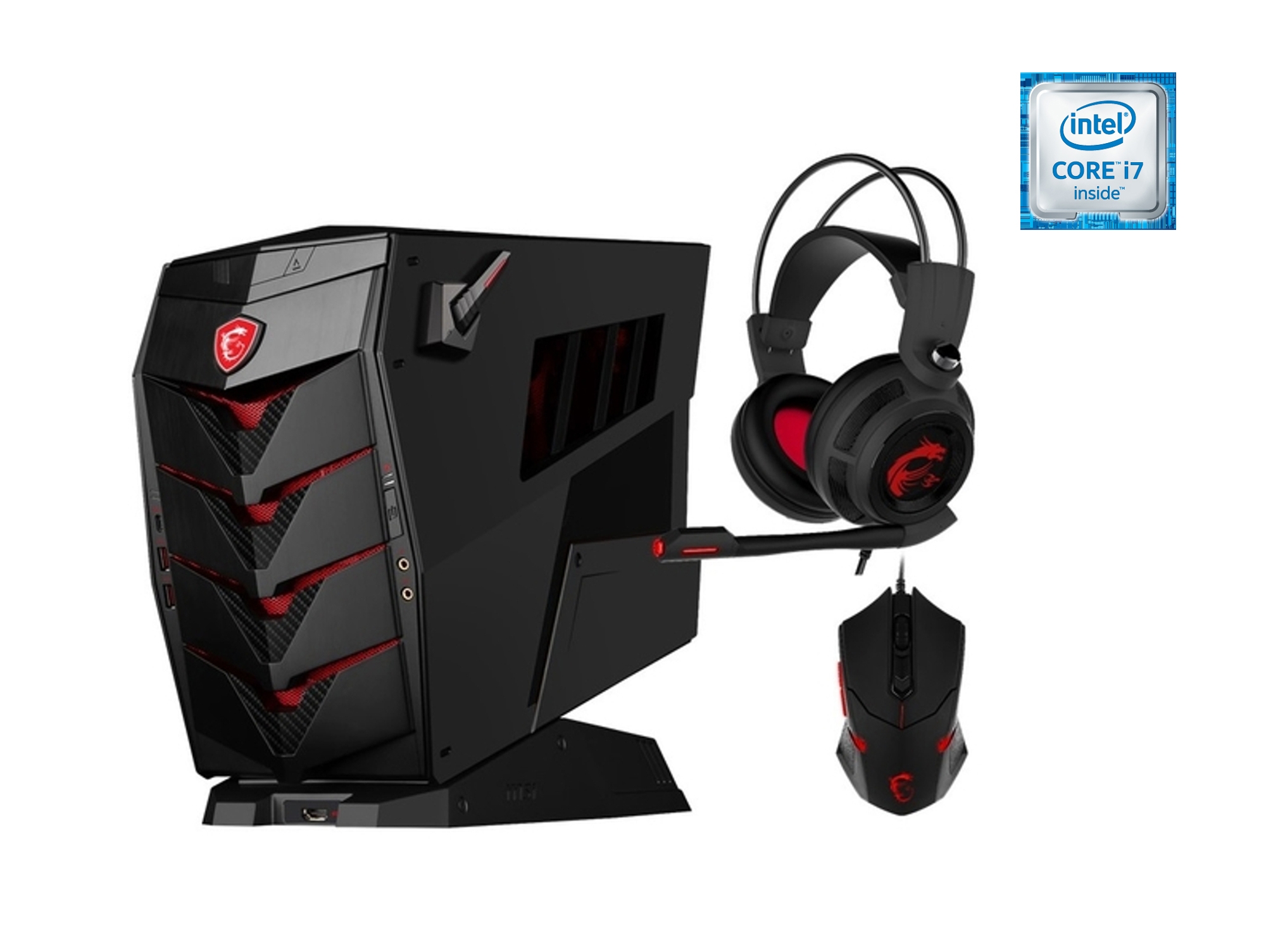 Desktop + Ratón + Auriculares Gaming MSI Aegis 3 VR7RC-003EU (Intel Core i7-7700 - NVIDIA GeForce GTX 1060 - RAM: 16 GB - 2 TB HDD + 256 GB SSD)