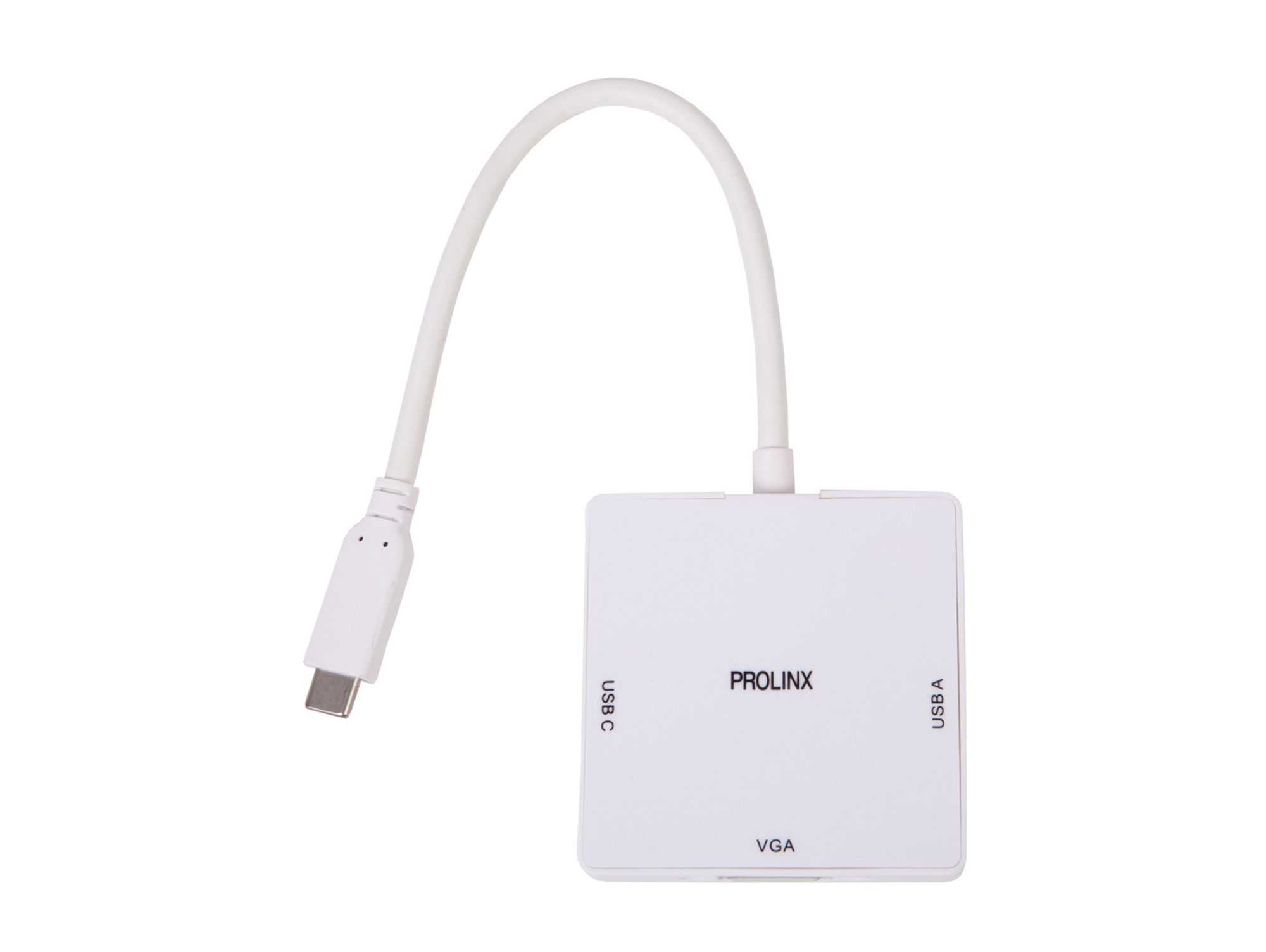 Adaptador PROLINX USB-C a VGA/USB3.1/USB-C