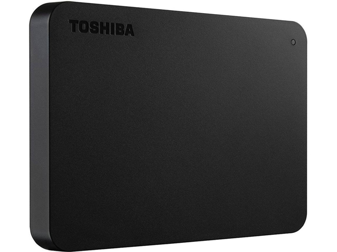 Disco HDD Externo TOSHIBA Canvio (Negro - 1 TB - USB 3.0) — 2.5'' | 1 TB | USB 3.0