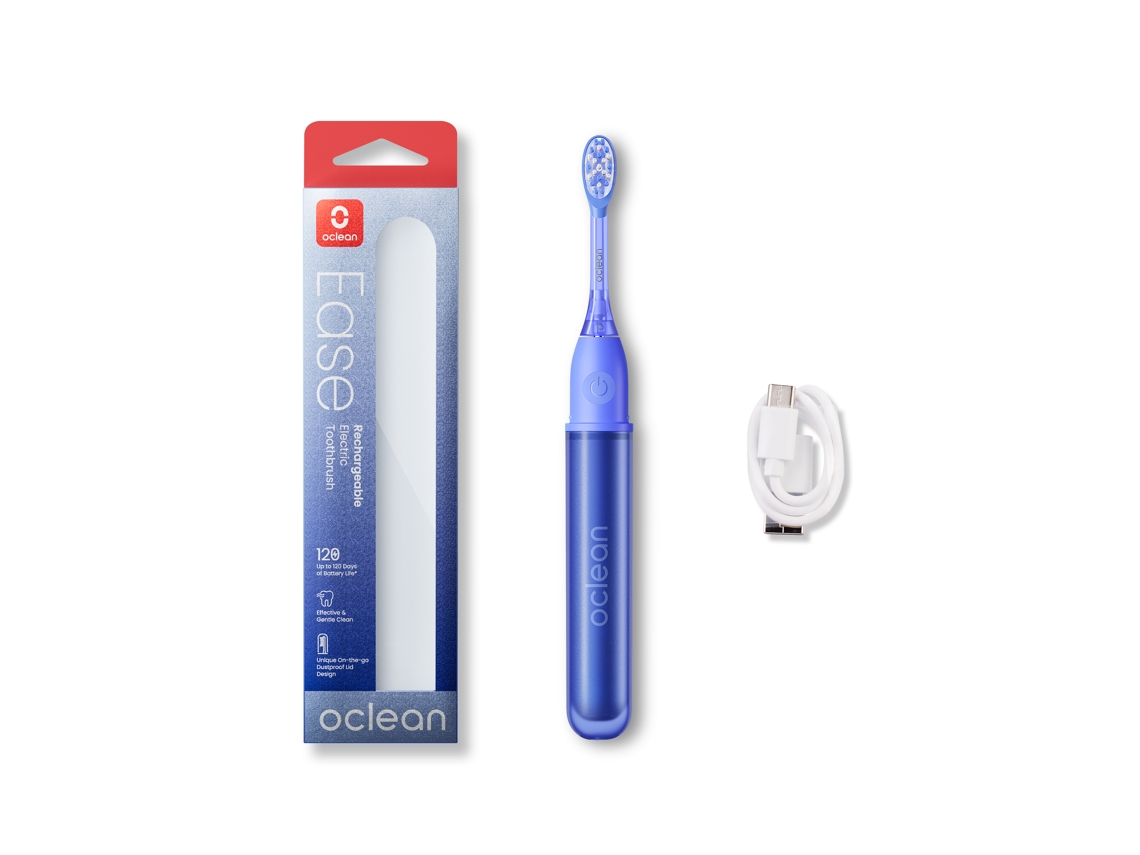 Cepillo de Dientes Eléctrico OCLEAN Ease Azul (1 Unidad)