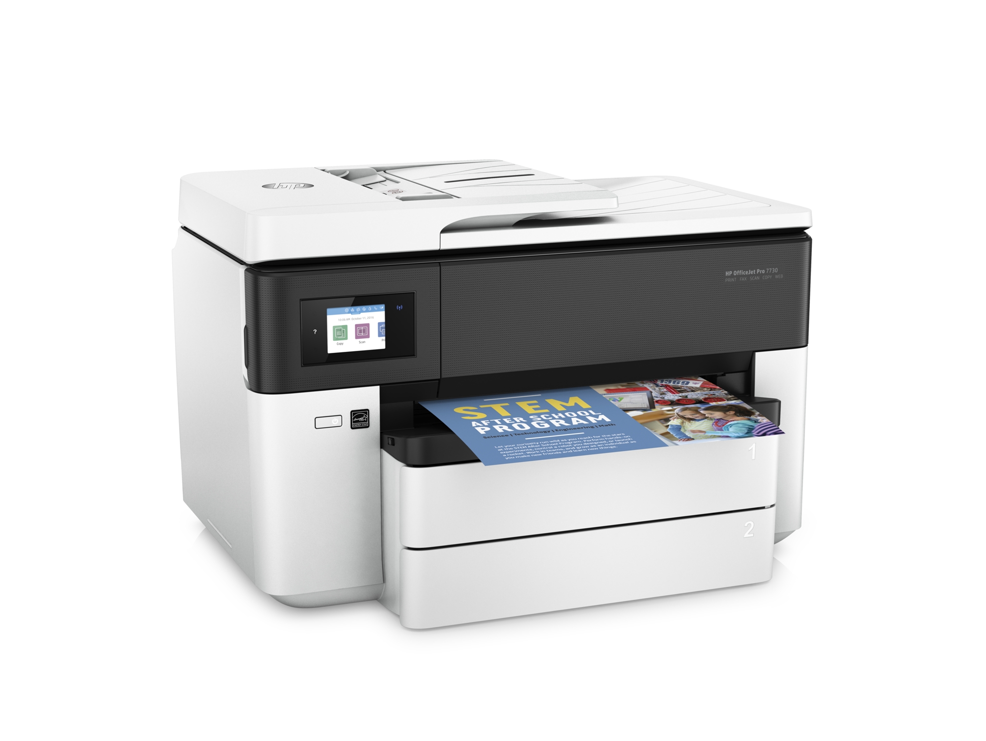Impresora HP OfficeJet Pro 7730 RJ11 (Multifunción A3 - Inyección de Tinta - Wi-Fi)