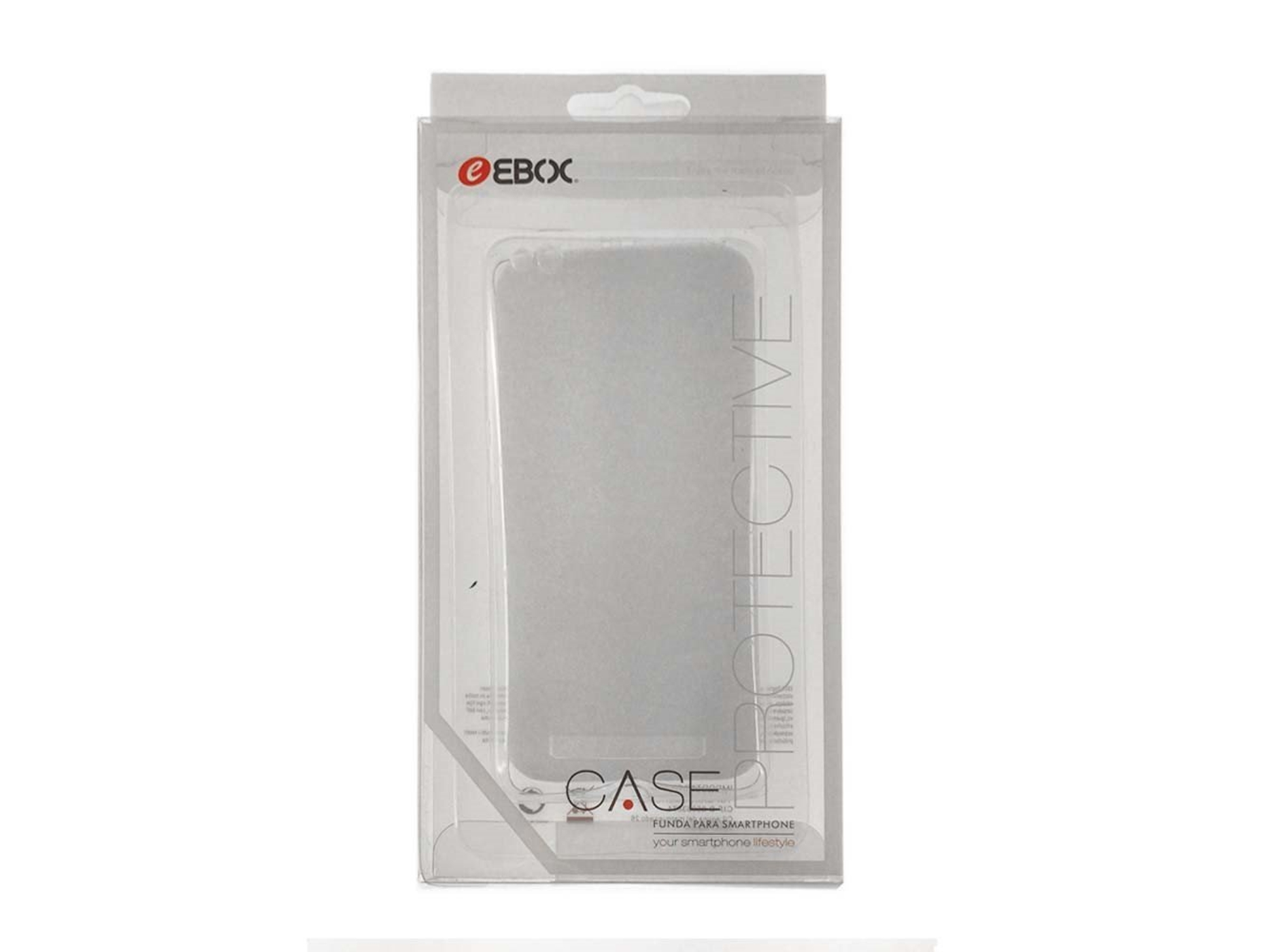 Carcasa EBOX Silicona ZTE L7 transparente